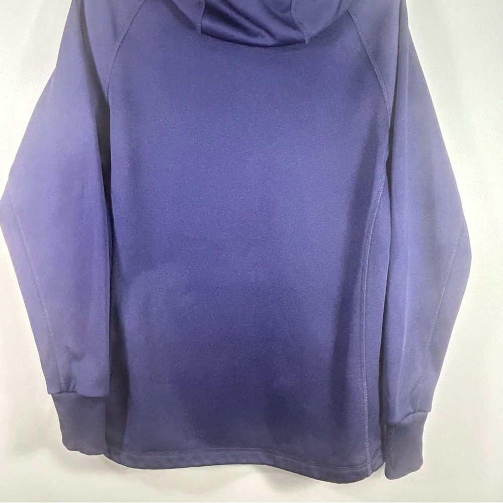 Nike Therma Fit Livestrong Sweater Hoodie Sweatshirt Navy Blue; Women’s Sz Small - Picture 14 of 16